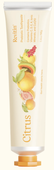 Revitin Premium Natural Toothpaste (Citrus) - 3.4oz
